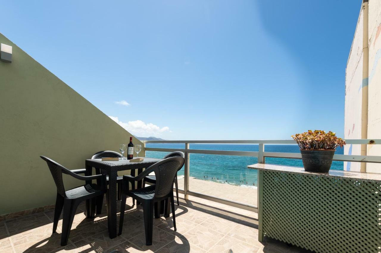 Front Line With Nice Terrace By Canariasgetaway Las Palmas de Gran Canaria Luaran gambar
